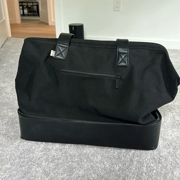 BEIS Black Travel Weekender Bag - Picture 1 of 7